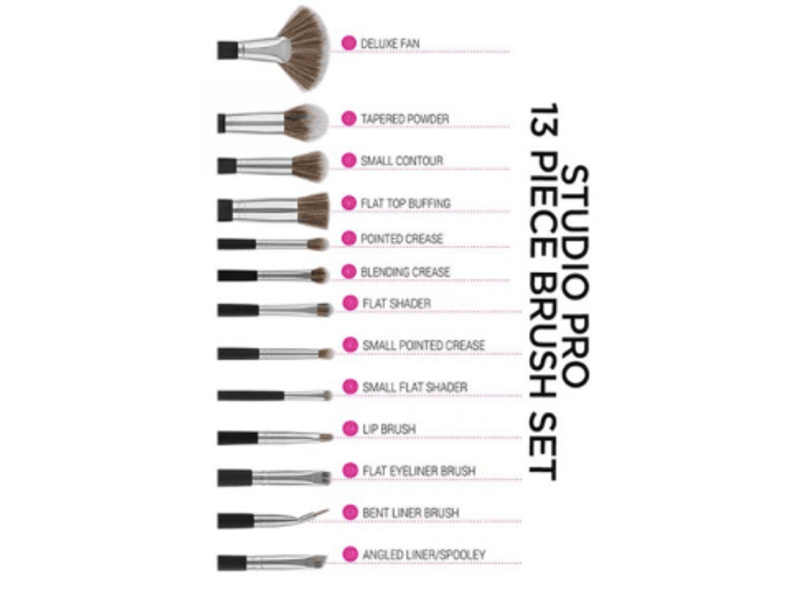 Bh cosmetics studio pro brush set - 13 pieces