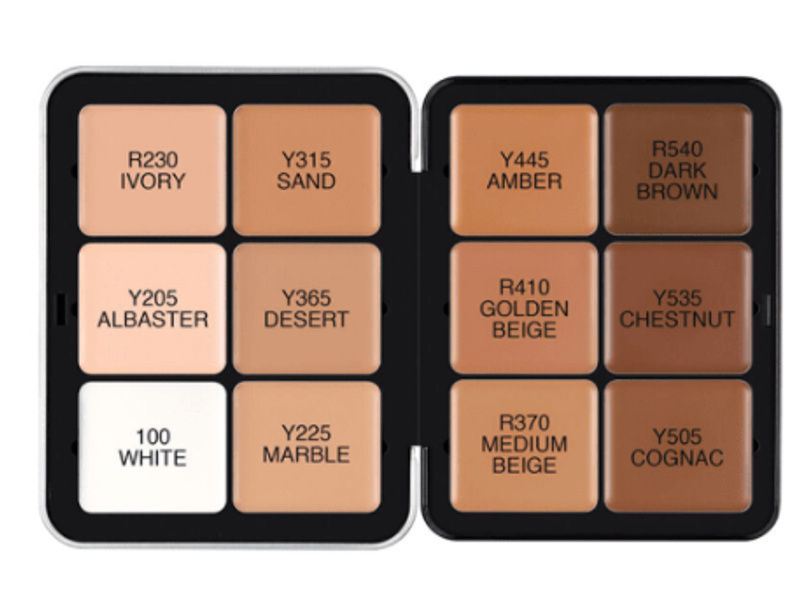 Make up for ever ultra hd foundation palette creme