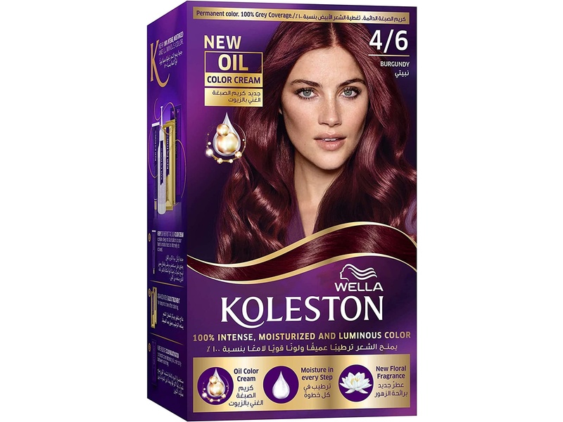 Koleston hair color kit  4/6 burgundy