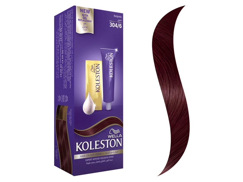 Koleston hair color maxi 50 ml 304/6 burgundy