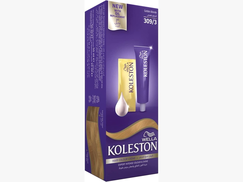 Koleston hair color maxi 50 ml 309/3 golden blonde