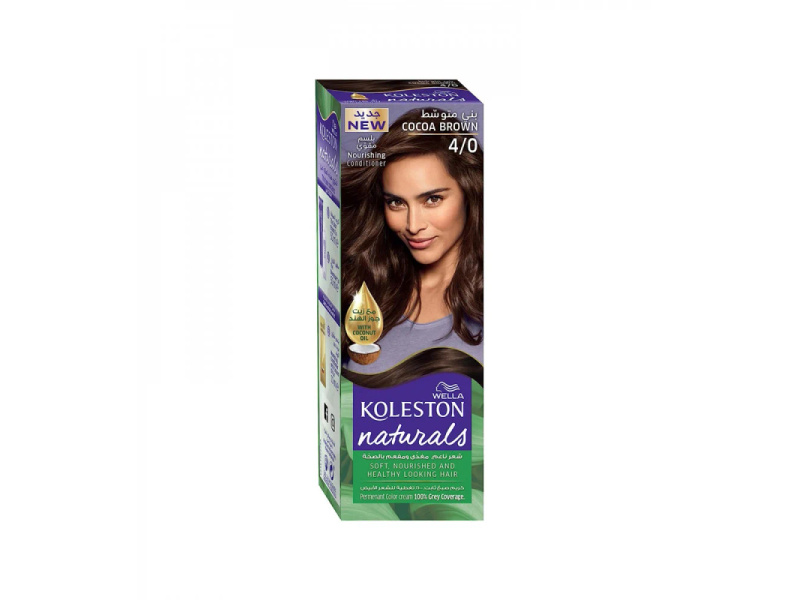 KOLESTON HAIR COLOR NATURAL 50 ML 4/0 MEDIUM BROWN