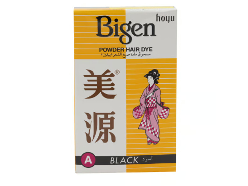 Bigen powder hair dye a black 6gm