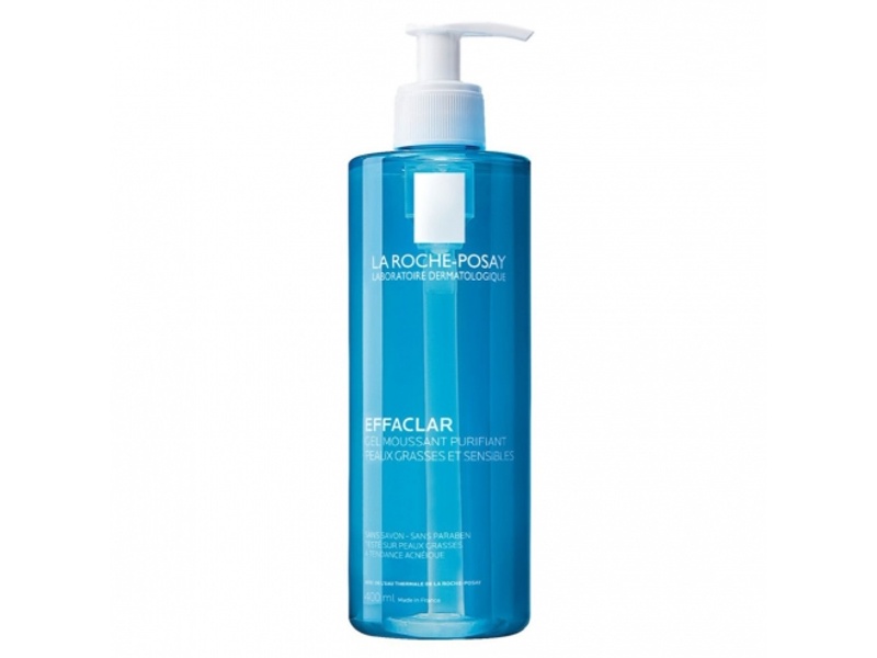 La Roche-Posay Effaclar Foaming Cleanser Gel for Oily and Sensitive Skin - 400ml La Roche-Posay Effaclar Foaming Cleanser Gel for Oily and Sensitive Skin - 400ml