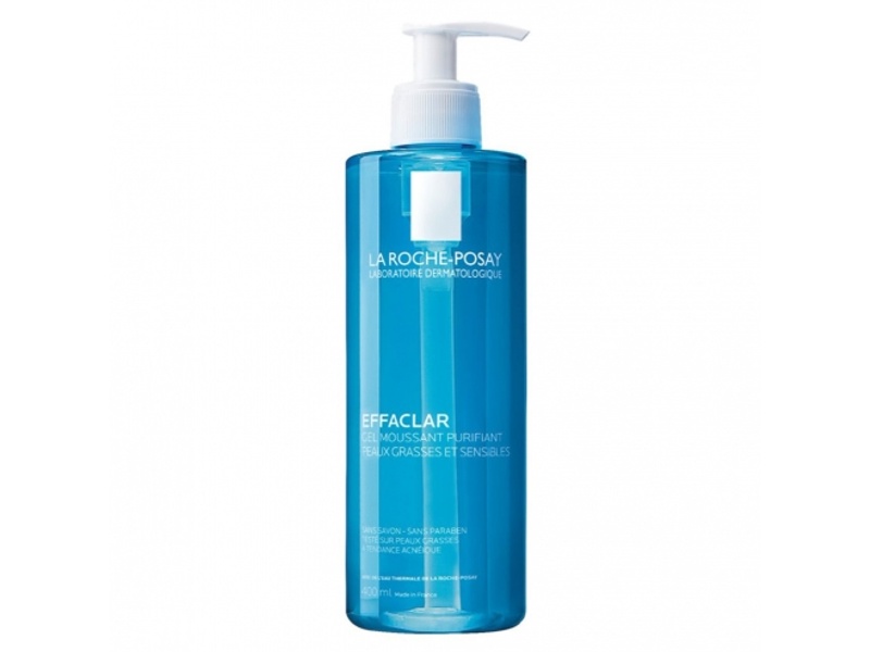 La roche posay face foaming gel effaclar 400 ml oily sensitive skin