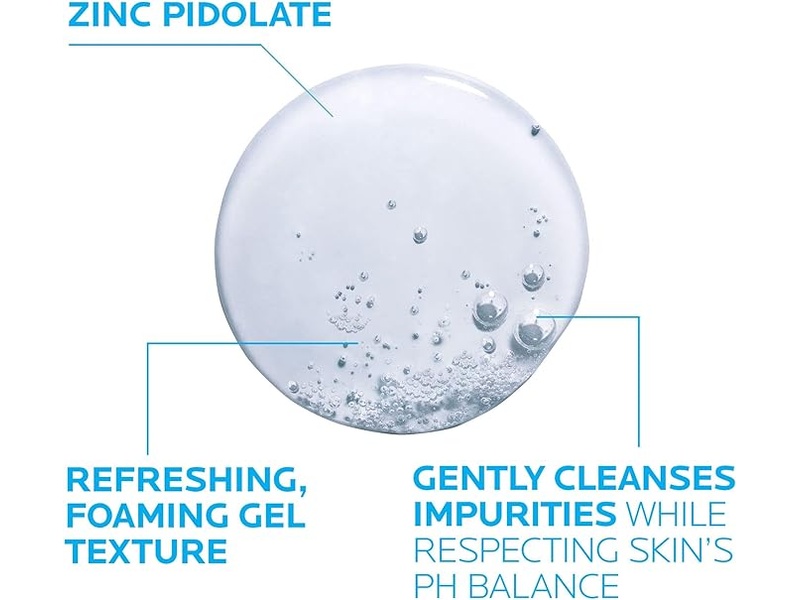 La Roche-Posay Effaclar Foaming Cleanser Gel for Oily and Sensitive Skin - 400ml La Roche-Posay Effaclar Foaming Cleanser Gel for Oily and Sensitive Skin - 400ml