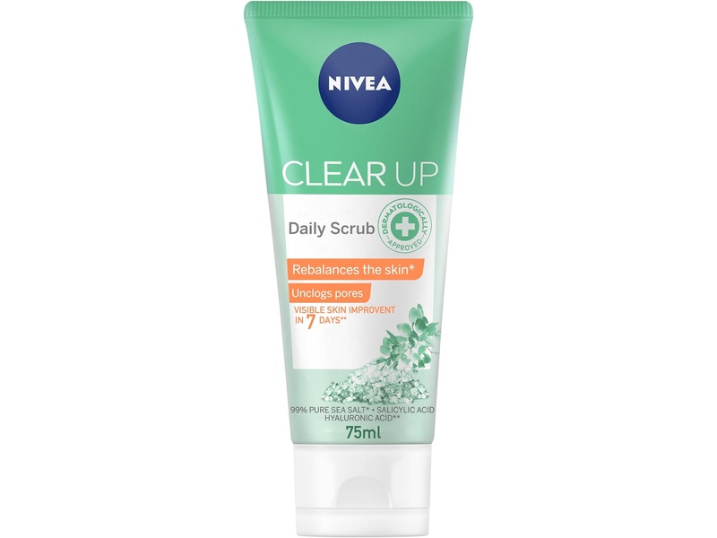 Nivea clear up daily scrub 75ml