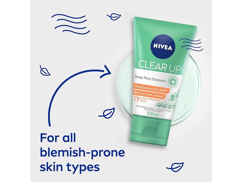 Nivea clear up deep pore cleansear 150ml