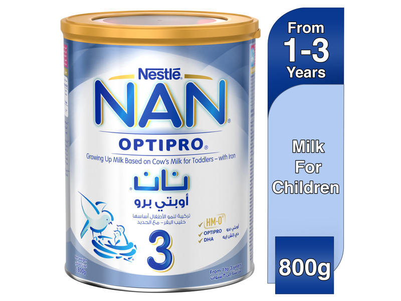 Nan no3 optipro 800g