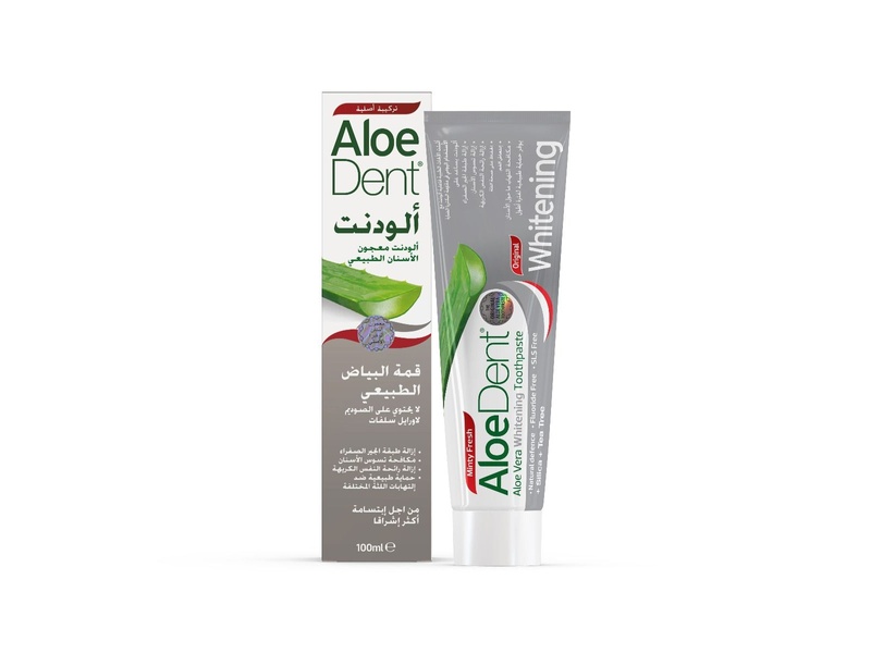 Aloedent whitening w/fluoride toothpaste 100ml