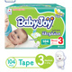 BABYJOY DIAPERS NO3 MEDIUM BOX 104 PADS