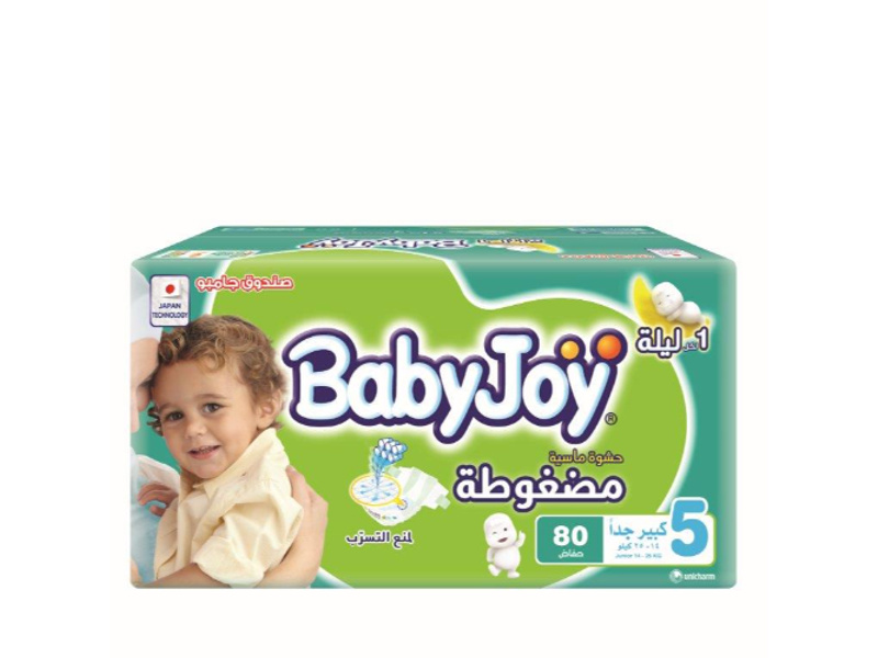 Babyjoy diapers no5 junior box 80 pads