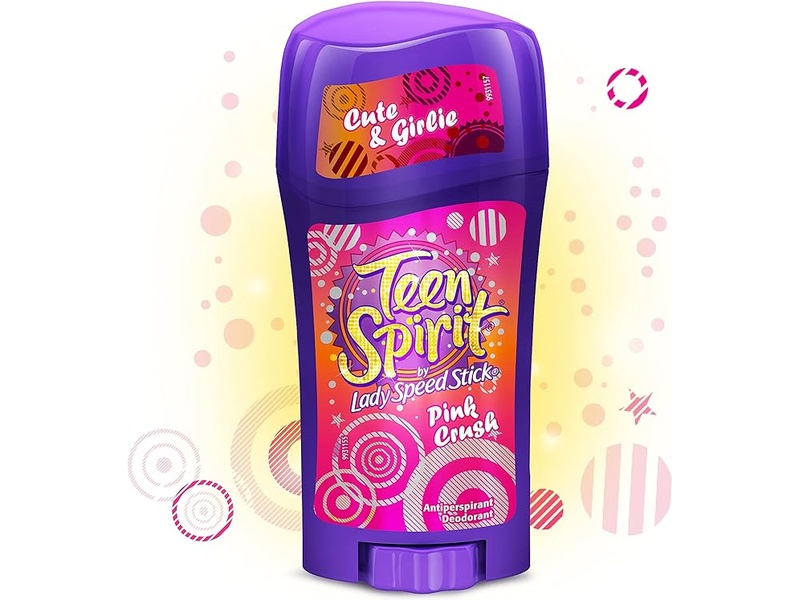 Lady speed stick teen spirit pink crush antiperspirant deodorant - 65g