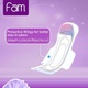 Fam wings maxi 50 pads