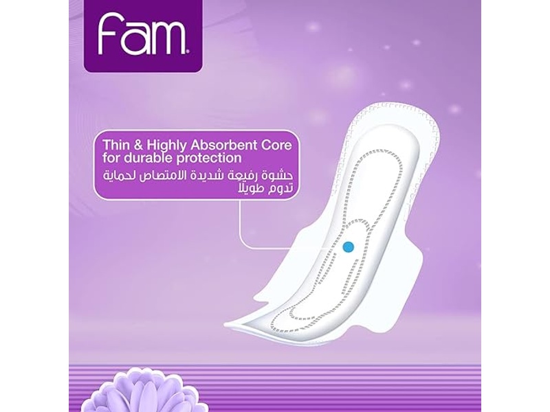 Fam thin normal wings 20 pads