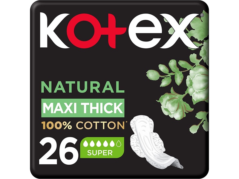 Kotex super natural 26 pads