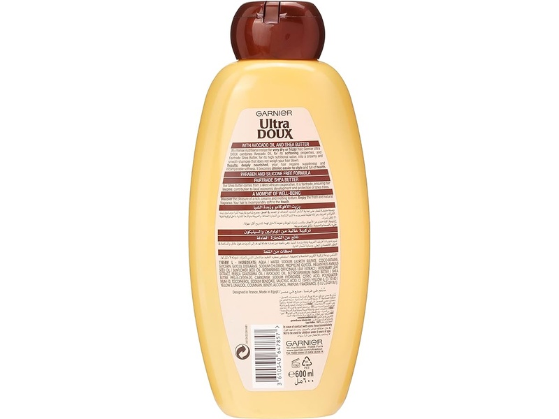 Garnier ultra doux shampoo avocado shea 400ml