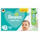 PAMPERS DIAPERS NO3 JUMPO BOX 104 PADS