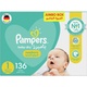 PAMPERS DIAPERS NO1 MEGA BOX 136 PADS