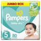 PAMPERS DIAPERS NO5 JUMPO BOX 80 PADS