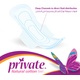 Private night maxi pocket wings 24 pads