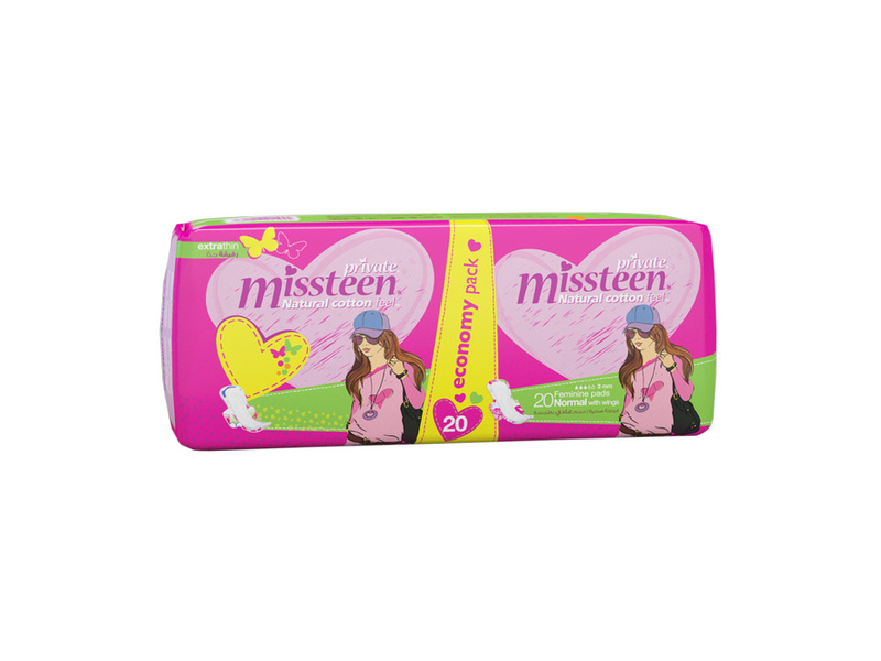 Private missteen normal 20 pads