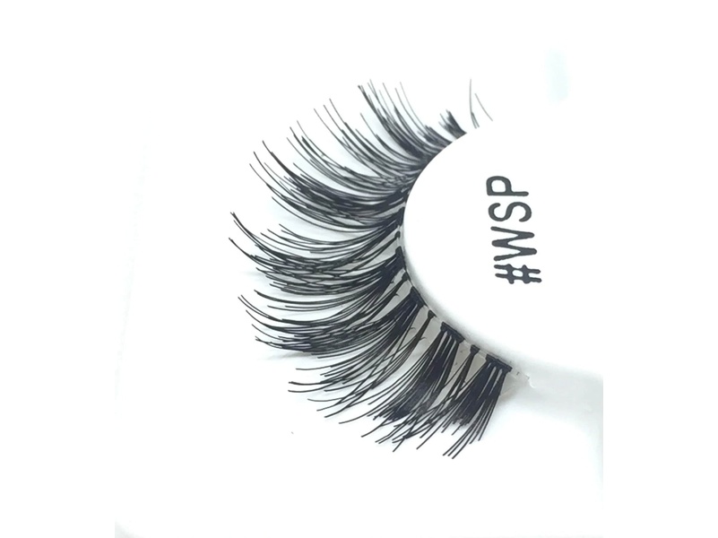 Red cherry eyelashes black wsp