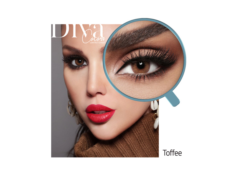 Diva Color lens Toffee