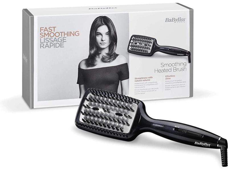 Babyliss smoothing heated brush hsb101sde