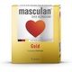 Masculan condoms 3 pack gold luxury edition