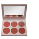 Make over 22 nude cheek 6 colour palette blush m3202