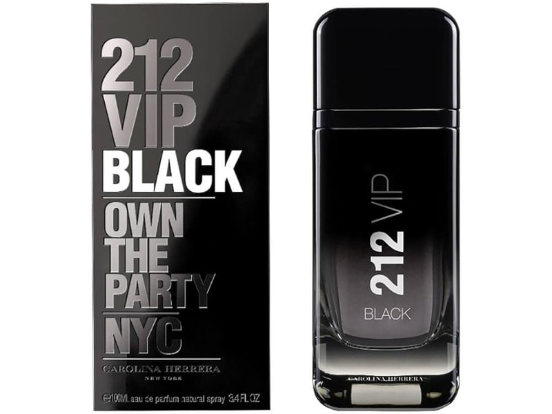 Carolina herrera 212 vip black for men eau de parfum 100ml