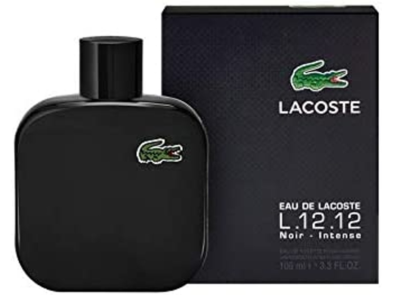 Lacoste noir eau de toilette natural spray for men 100 ml