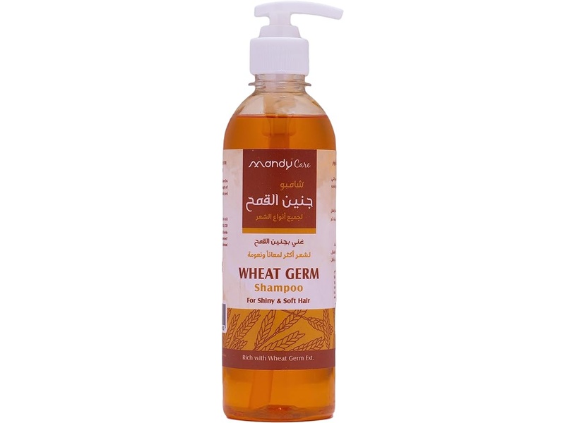 Mandy care wheat grem shampoo for shiny & soft hair 400 ml