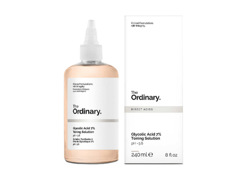 The ordinary glycolic acid 7% toning solution 240ml