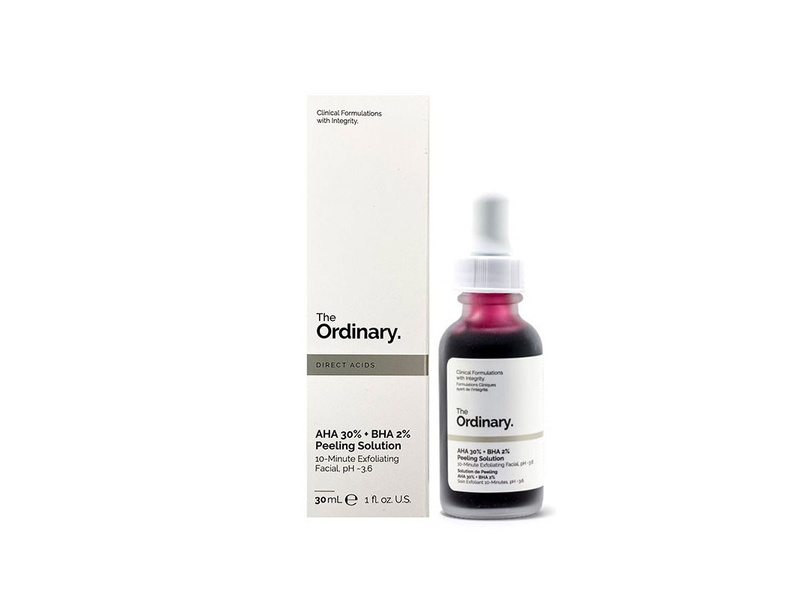 The ordinary aha 30% + bha 2% peeling solution 30ml