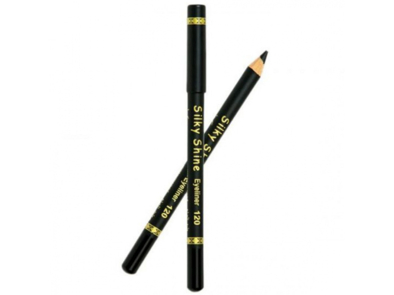 Silky shine eyeliner 120 black