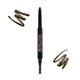 Revolution duo brow pencil medium brown