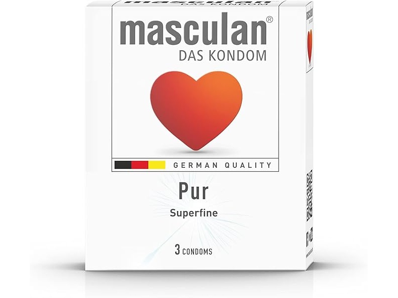 Masculan pur condoms 3pcs