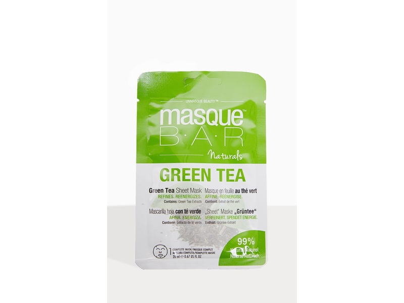 Masque bar naturals green tea sheet mask