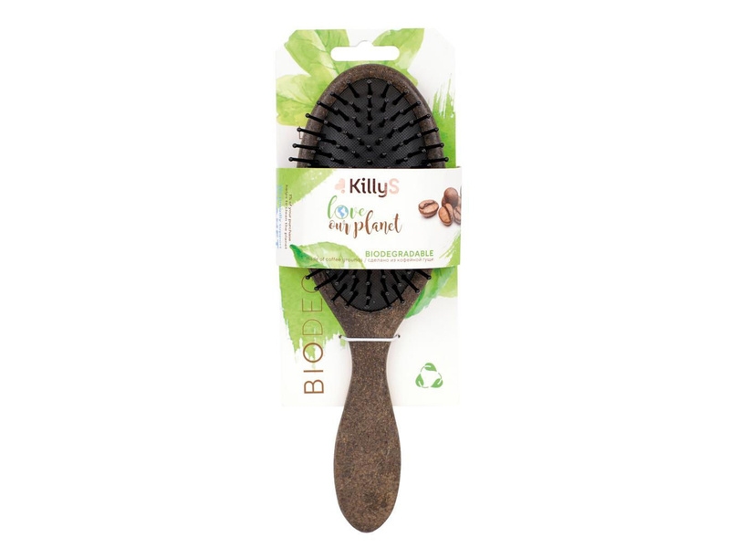 Killys hair brush coffee 