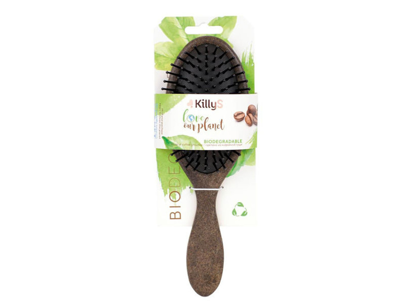 Killys hair brush coffee 