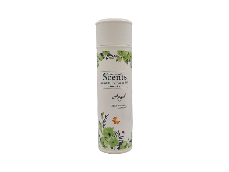 Signature scents angel perfumed talc 125g