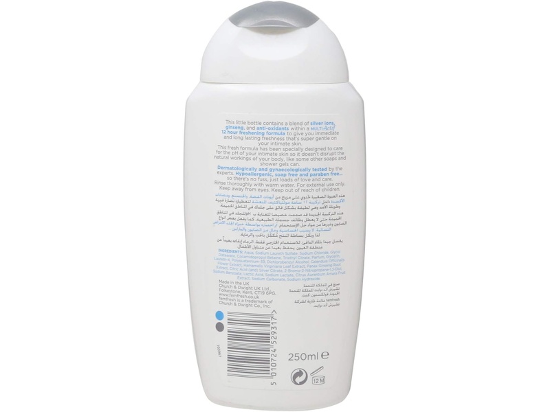 Femfresh ultimate care active fresh wash 250ml