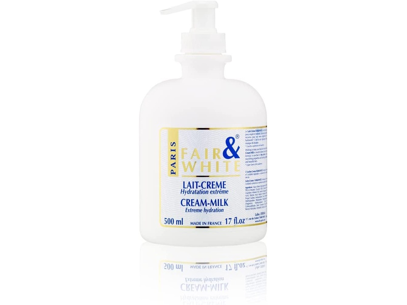 Fair & white lait creme hydratation extreme cream milk 500ml