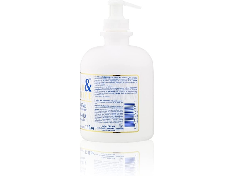 Fair & white lait creme hydratation extreme cream milk 500ml