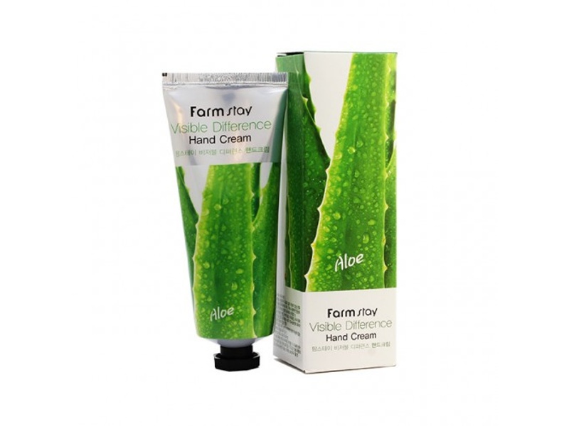 Farm stay visible difference aloe vera hand cream 100ml