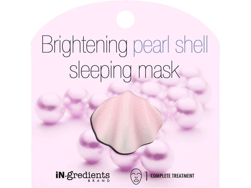 Masque bar in.gredients brand brightening pearl shell sleeping mask
