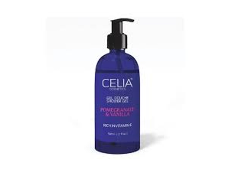 Celia shower gel with pomegranate and vanilla extracts 500ml