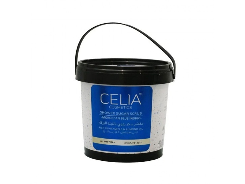 Celia body sugar scrub moroccan indigo 600g